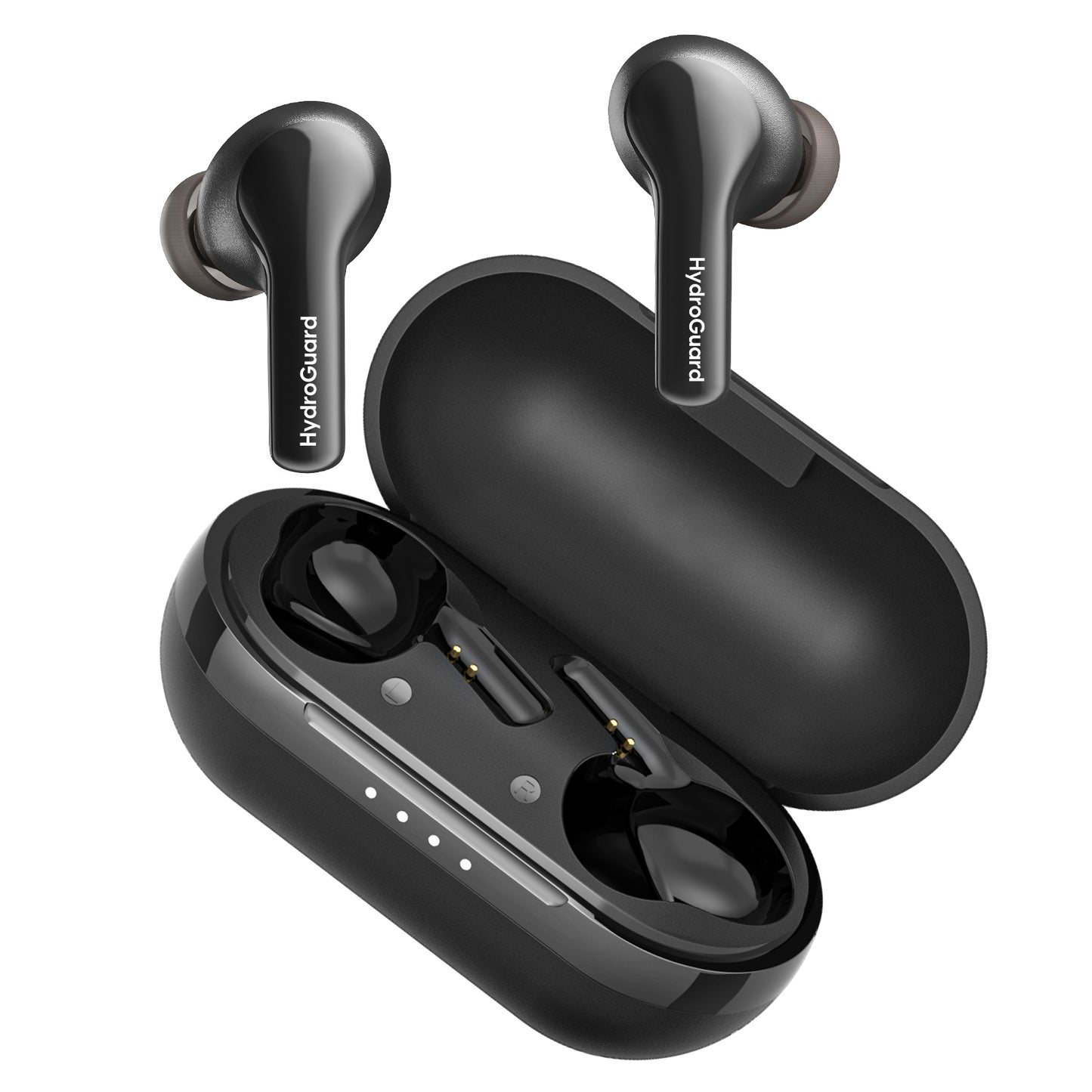 HydroGuard R5 Comfort-Fit In-Ear Earbuds with Built-in Microphone and Voice Assistant Support